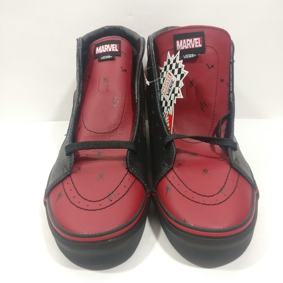 Vans SK8-HI Marvel Deadpool Leather Limited - Picture 4 of 8